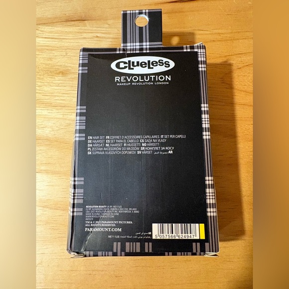 Clueless Makeup Revolution Dionne Hair Accessory Set Pink Flower Gold - Picture 6 of 7